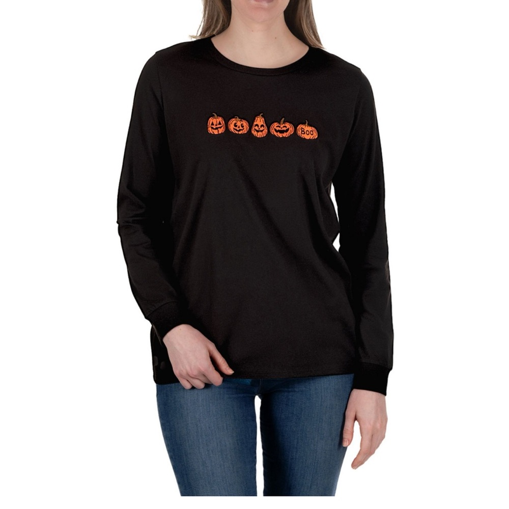 State of mind women’s fall black long-sleeve shirt new size 2xl